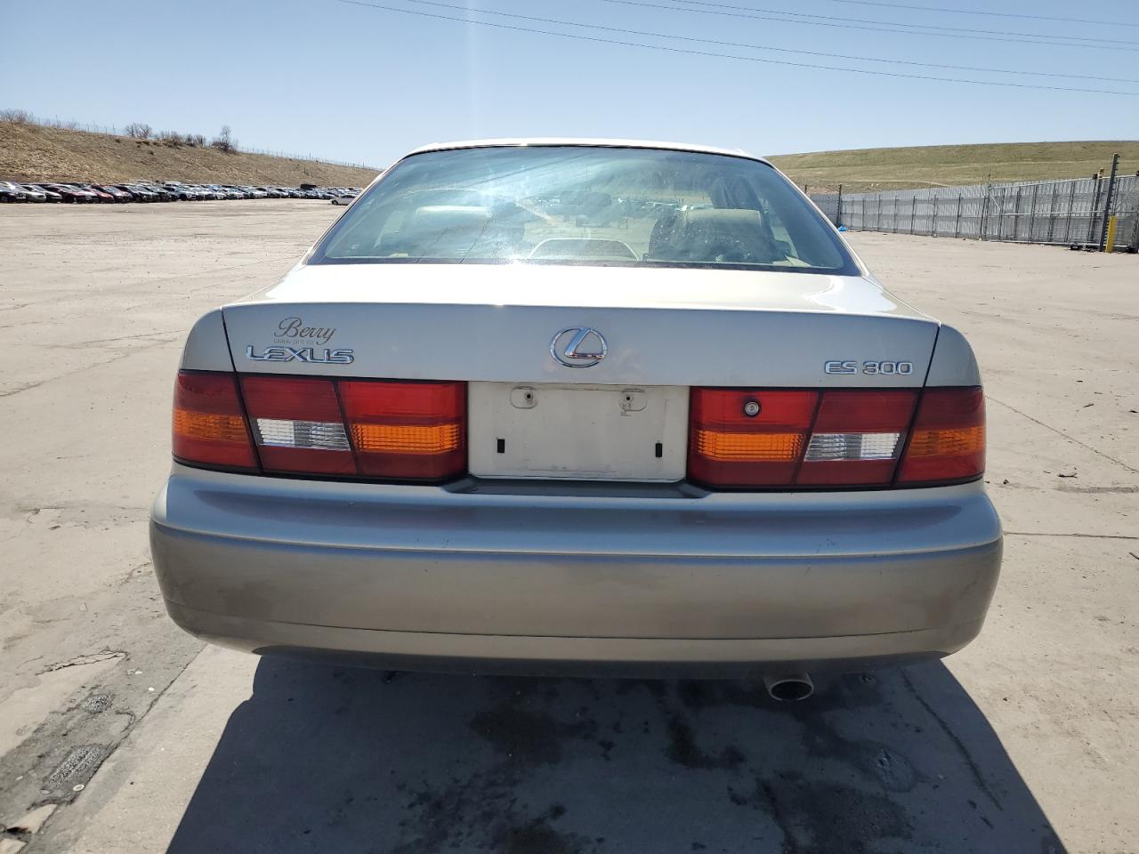 1999 Lexus Es 300 VIN: JT8BF28G0X5073708 Lot: 52212075