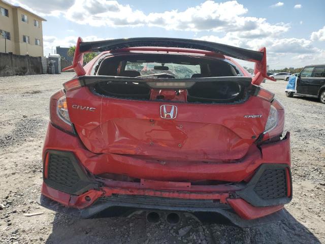  HONDA CIVIC 2017 Czerwony