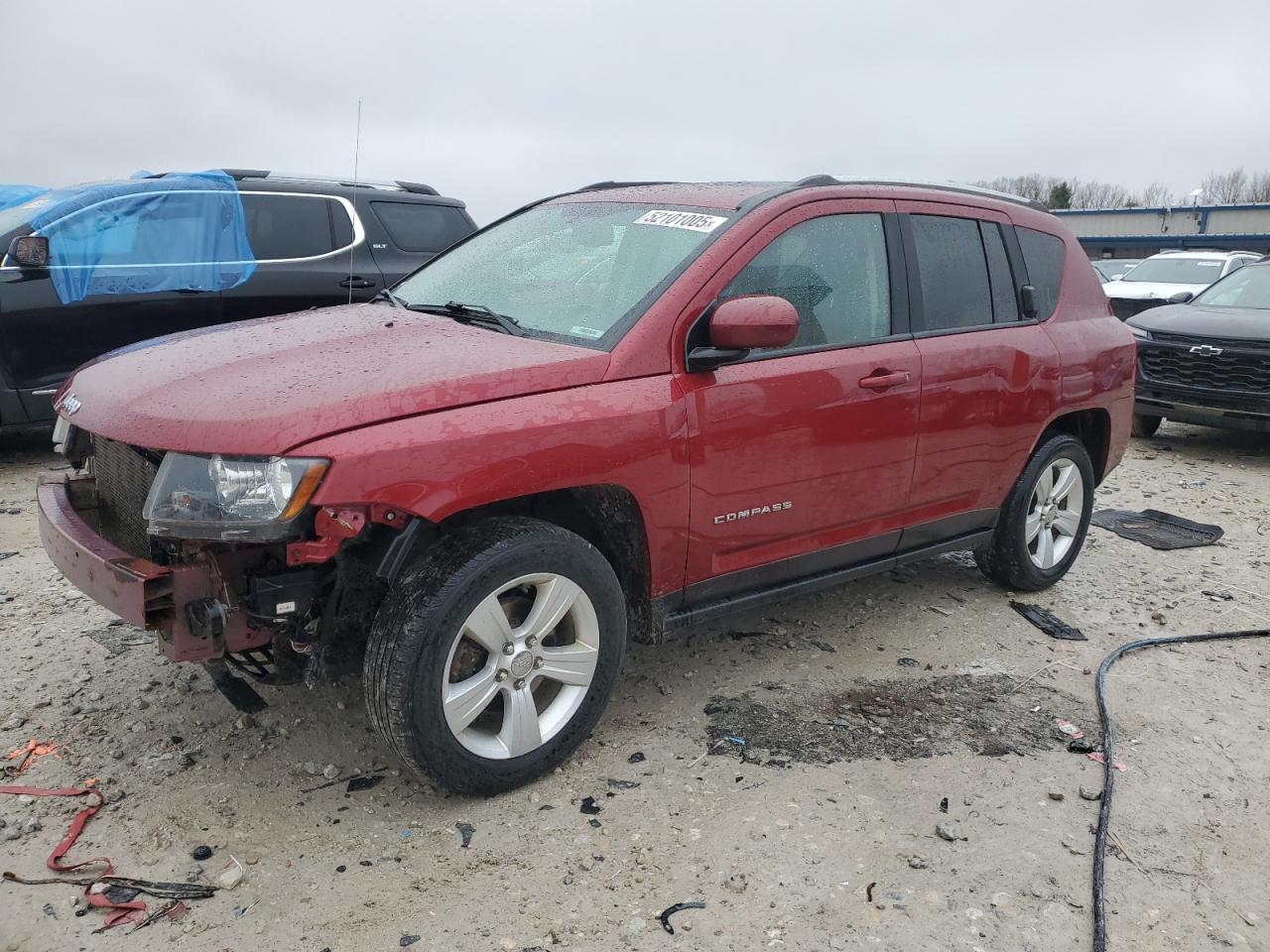 2015 Jeep Compass Latitude للبيع في Wayland، MI - Front End