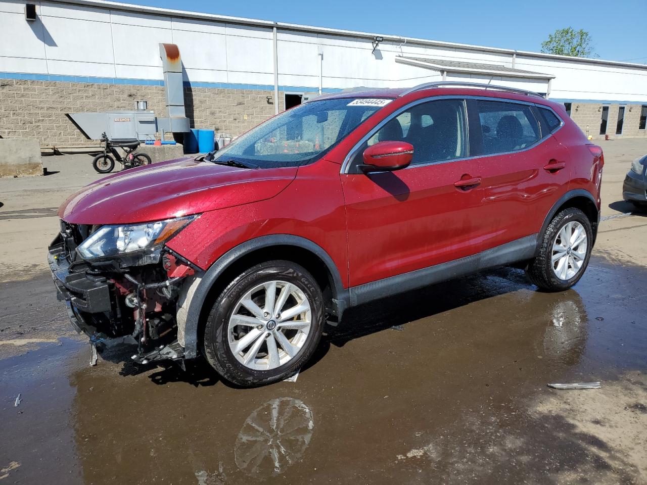 2019 Nissan Rogue Sport S na sprzedaż w New Britain, CT - Front End