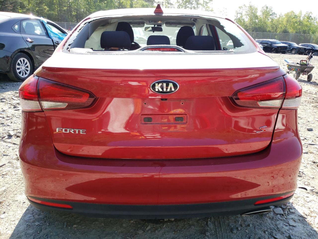 2017 Kia Forte Lx VIN: 3KPFL4A70HE143568 Lot: 54633235