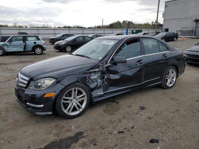 Седани MERCEDES-BENZ C-CLASS 2012 Чорний