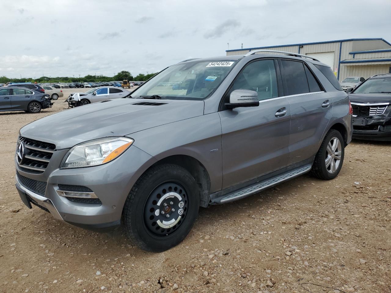 2012 Mercedes-Benz Ml 350 Bluetec en Venta en San Antonio, TX - Hail