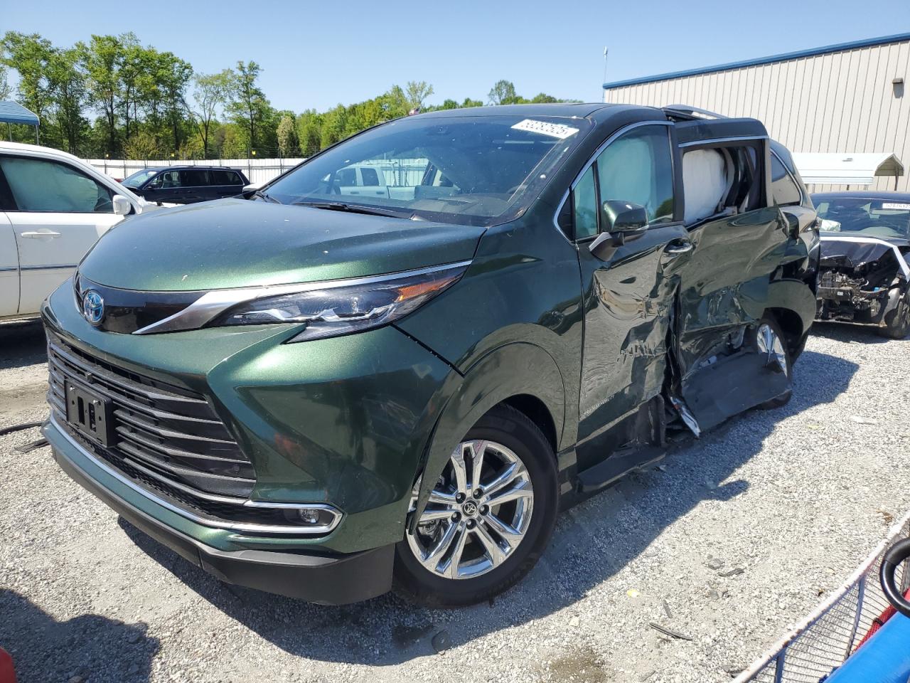 2024 Toyota Sienna Limited იყიდება Spartanburg-ში, SC - Side