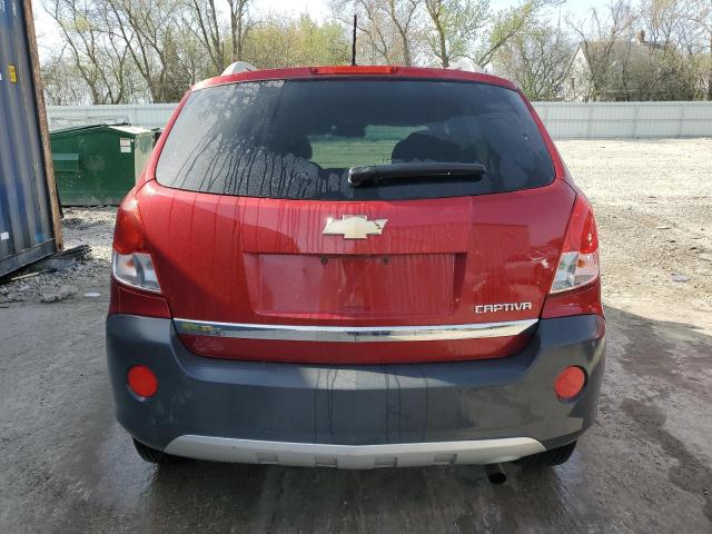  CHEVROLET CAPTIVA 2012 Czerwony