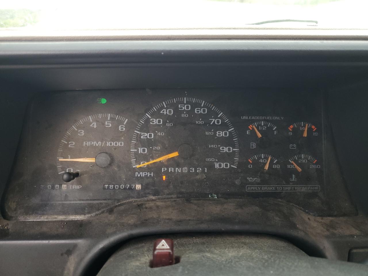 1998 Chevrolet Tahoe K1500 VIN: 1GNEK13R9WJ335008 Lot: 53403405