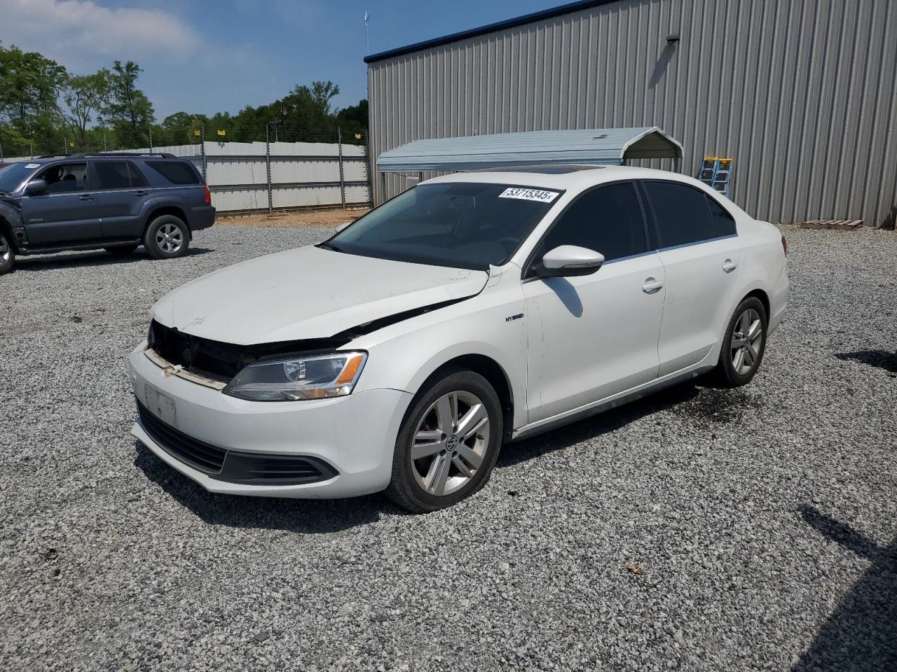 2014 Volkswagen Jetta Hybrid იყიდება Spartanburg-ში, SC - Front End