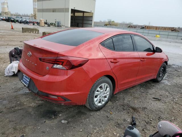  HYUNDAI ELANTRA 2019 Красный