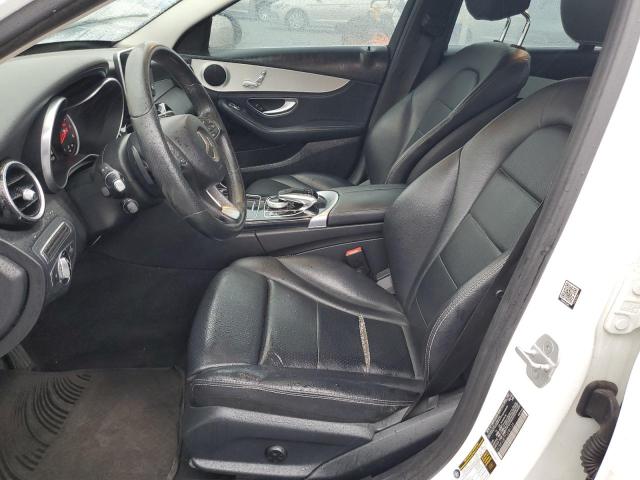 Sedans MERCEDES-BENZ C-CLASS 2015 Biały