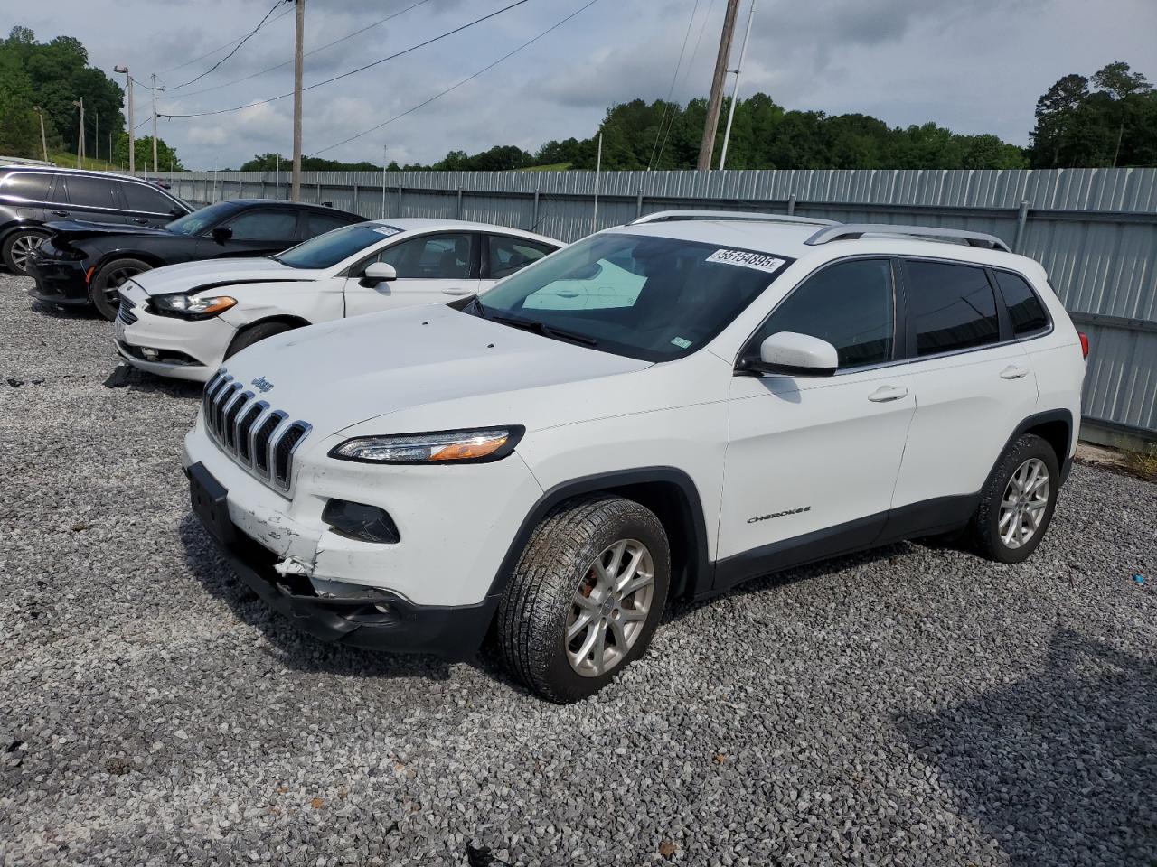 2017 Jeep Cherokee Latitude იყიდება Grenada-ში, MS - Front End