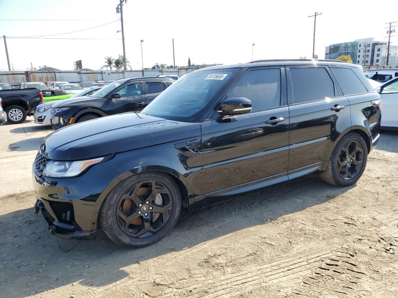 2019 Land Rover Range Rover Sport Hse продається в Los Angeles, CA - Front End