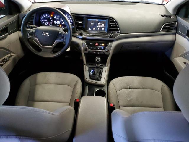 Sedans HYUNDAI ELANTRA 2017 Czerwony
