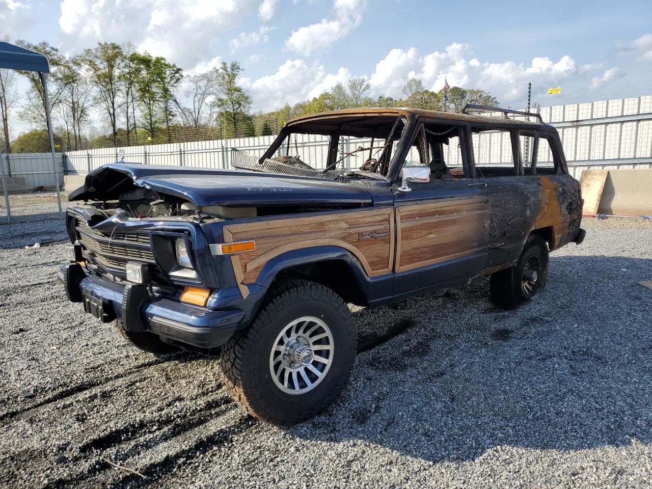 1987 Jeep Grand Wagoneer იყიდება Spartanburg-ში, SC - Burn