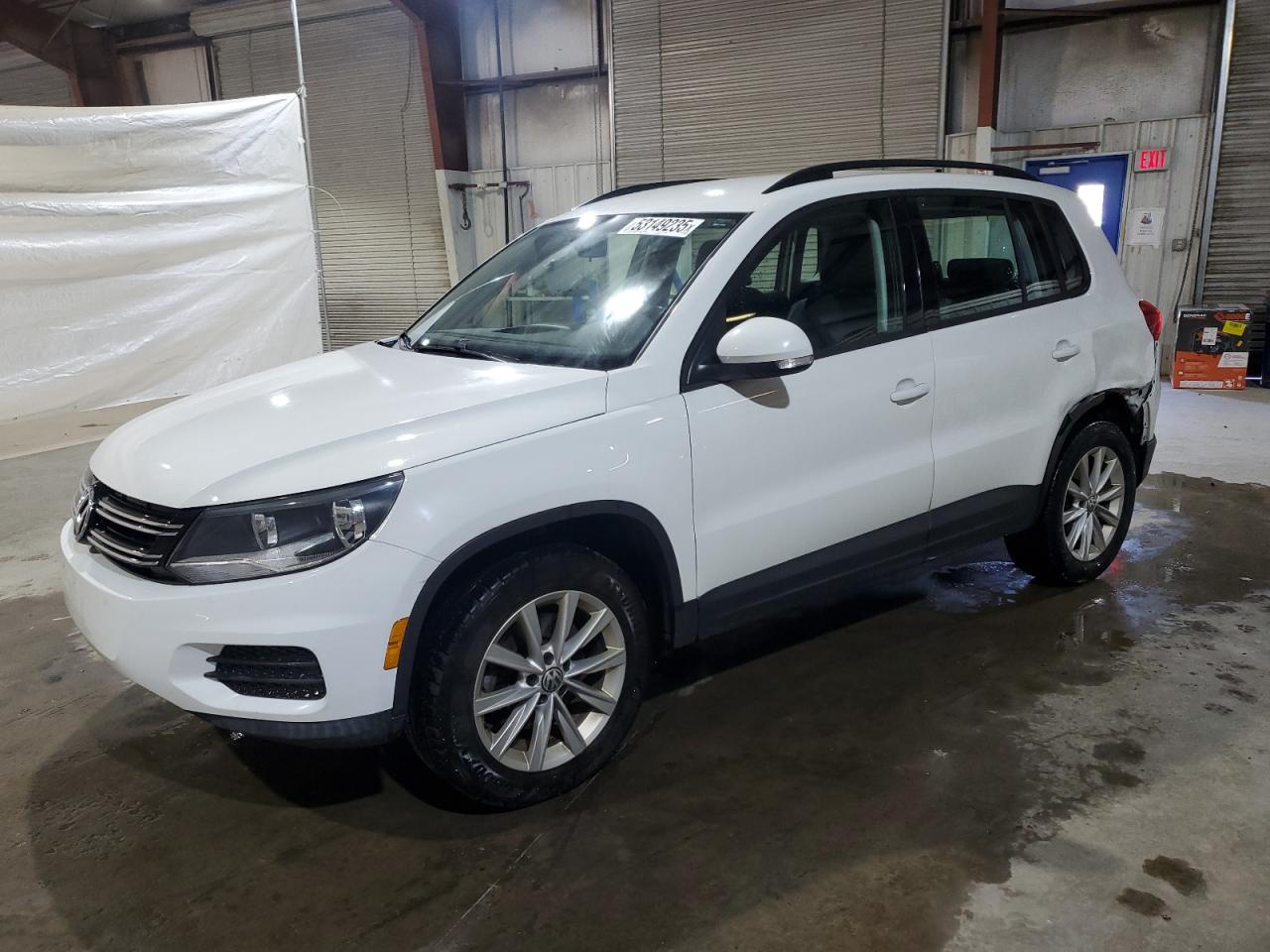 2017 Volkswagen Tiguan S იყიდება North Billerica-ში, MA - Rear End
