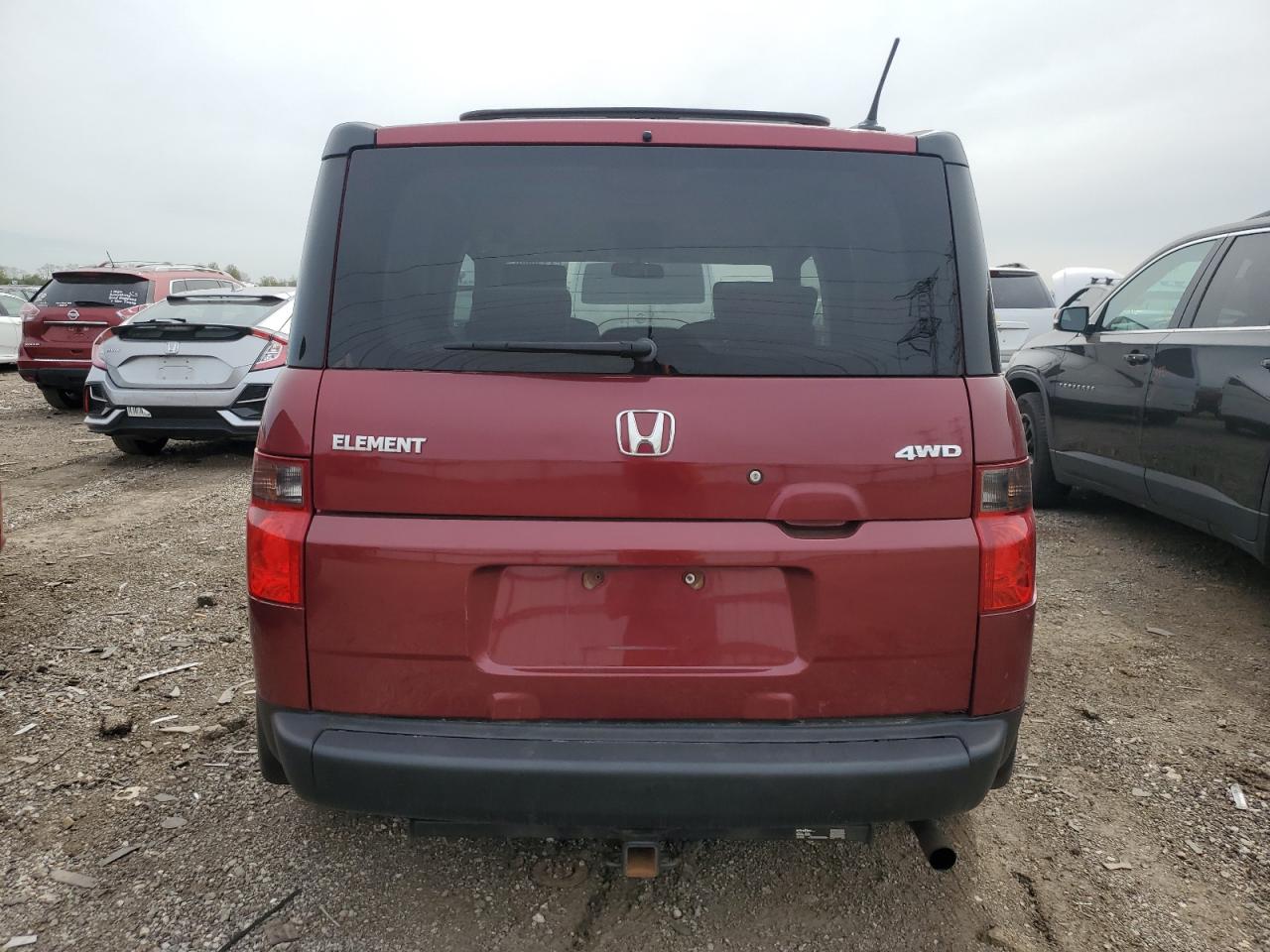2007 Honda Element Ex VIN: 5J6YH27747L003271 Lot: 54778005