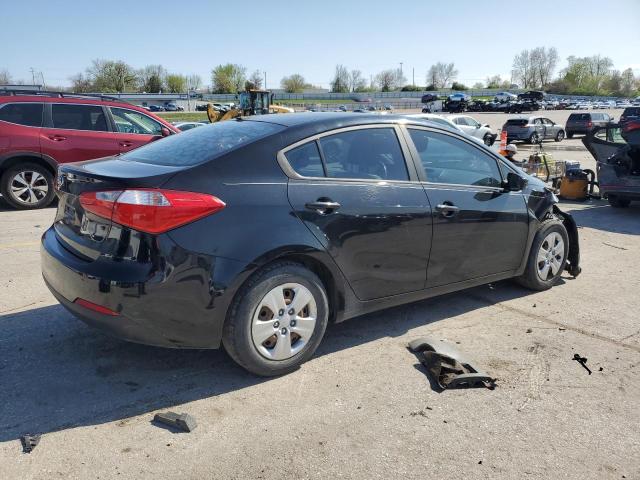 Sedans KIA FORTE 2016 Black