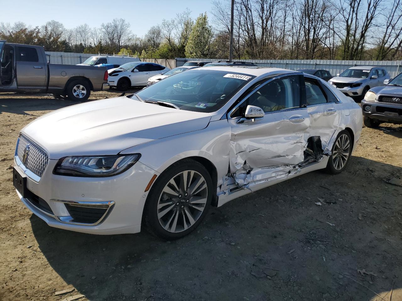 2019 Lincoln Mkz Reserve Ii zu verkaufen in Windsor, NJ - Side