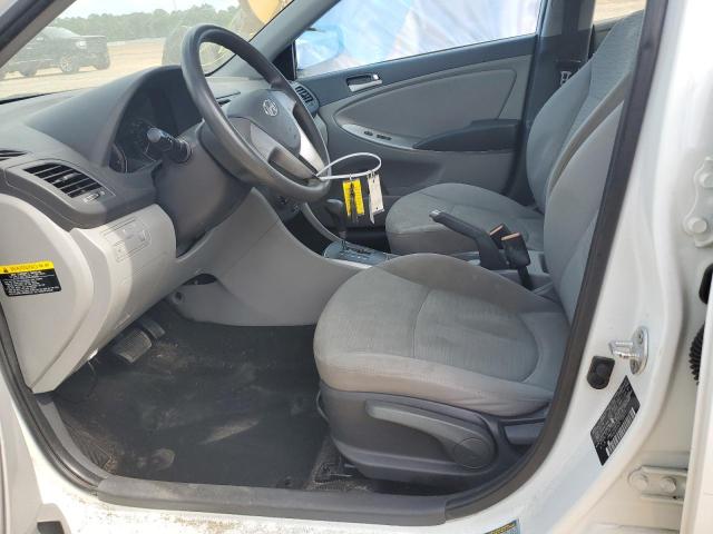 HYUNDAI ACCENT 2016 Білий