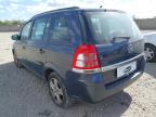 2010 VAUXHALL ZAFIRA EXC for sale at Copart YORK