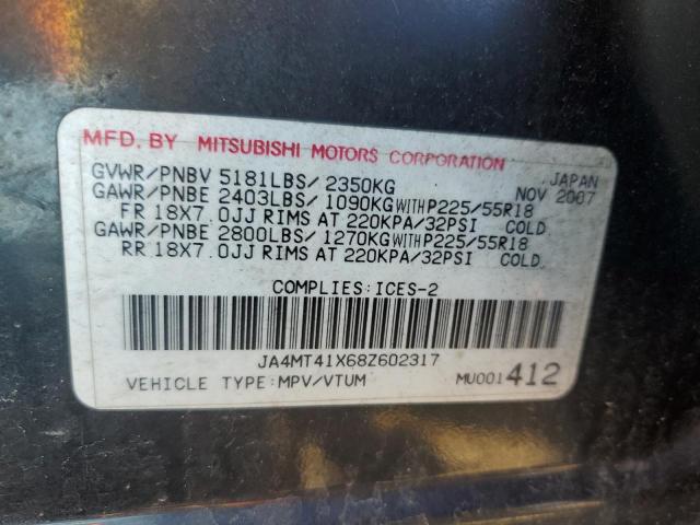 2008 MITSUBISHI OUTLANDER XLS