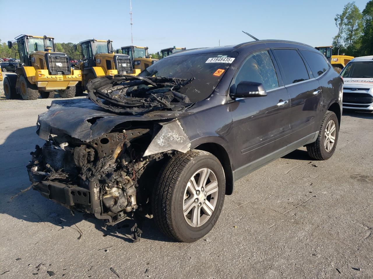 2017 Chevrolet Traverse Lt for Sale in Dunn, NC - Burn - Engine