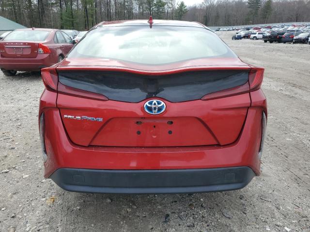  TOYOTA PRIUS 2017 Czerwony
