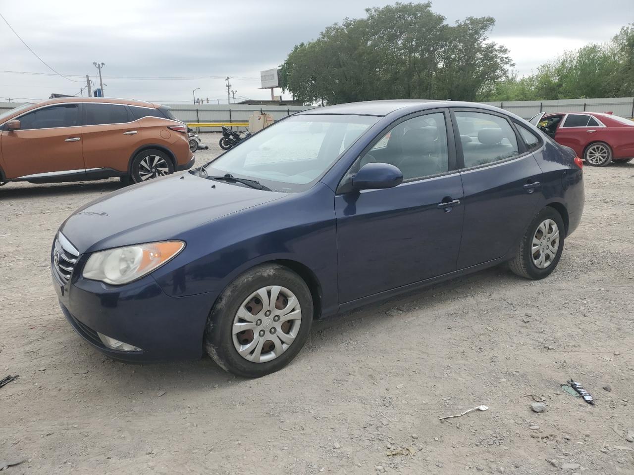 2010 Hyundai Elantra Blue за продажба в Oklahoma City, OK - Hail