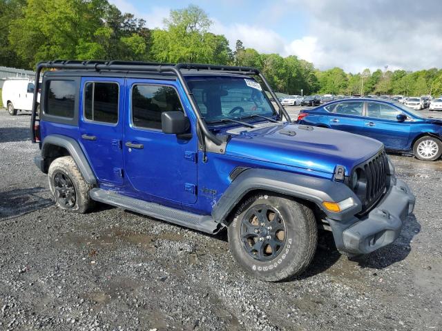  JEEP WRANGLER 2020 Синий