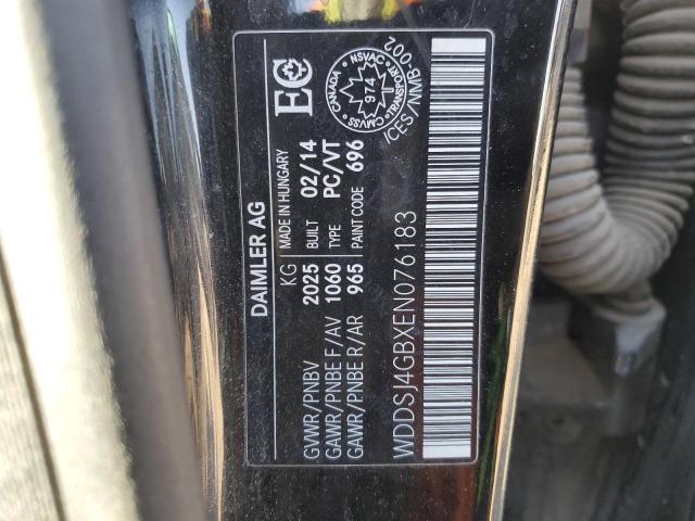 2014 MERCEDES-BENZ CLA 250 4MATIC