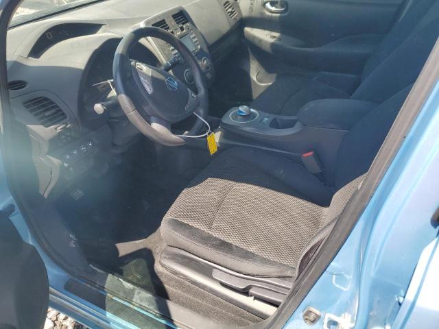  NISSAN LEAF 2015 Синій