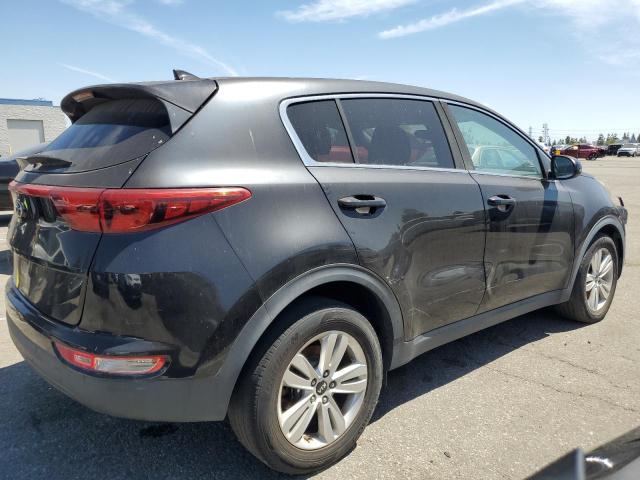  KIA SPORTAGE 2018 Чорний