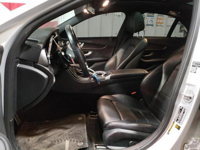  MERCEDES-BENZ C-CLASS 2015 Серебристый