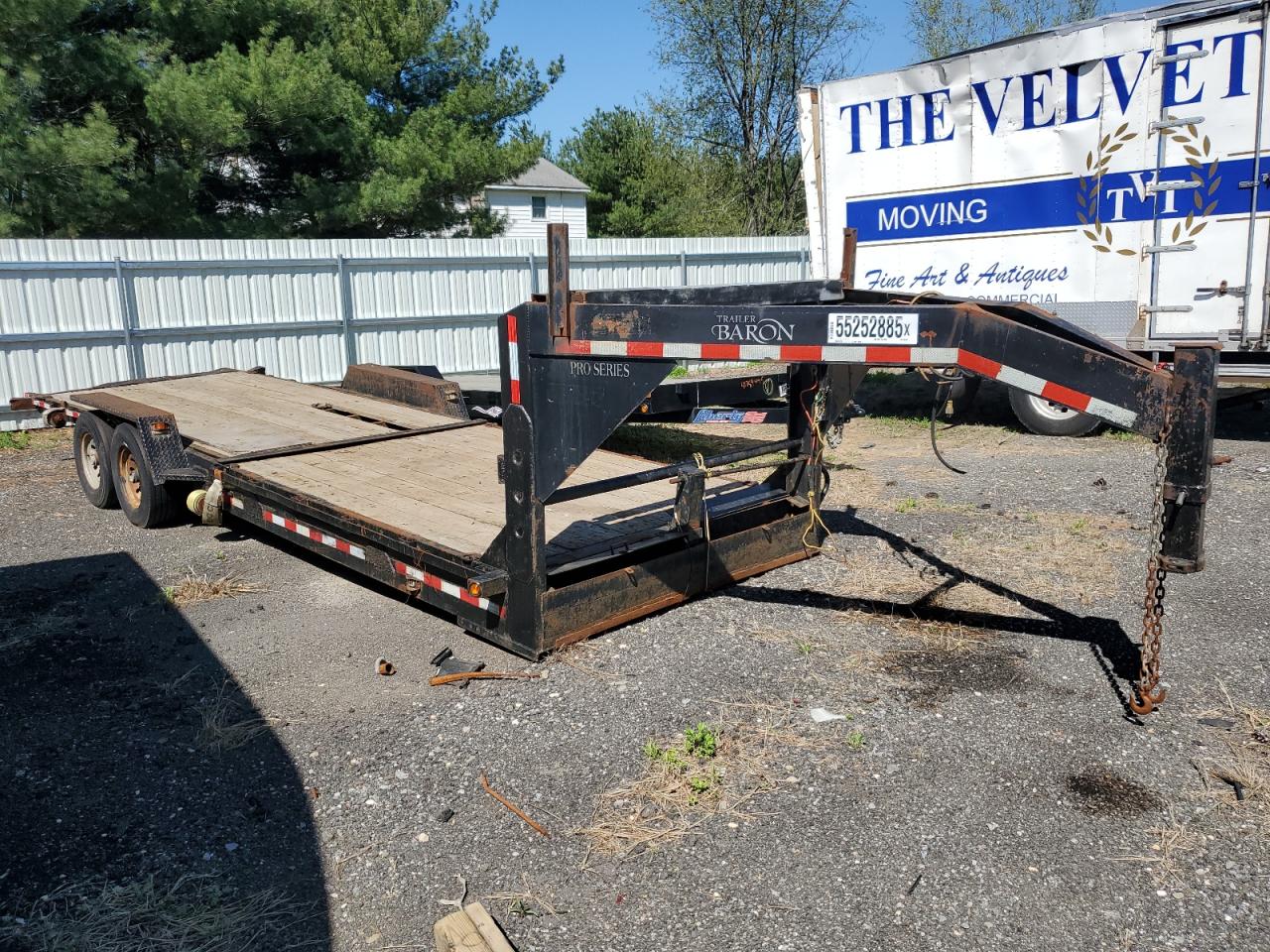2017 Trailer Baron Tilt Deck Equipment Trailer for Sale in Marlboro, NY - All Over