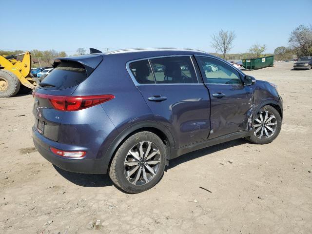  KIA SPORTAGE 2017 Синий