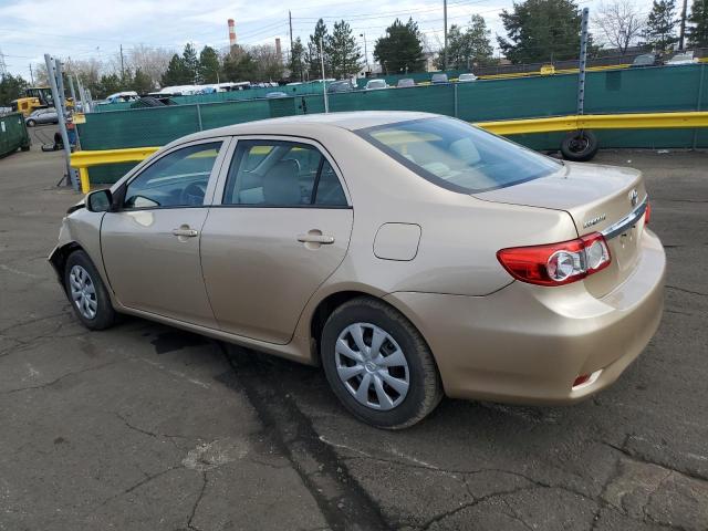  TOYOTA COROLLA 2013 Gold