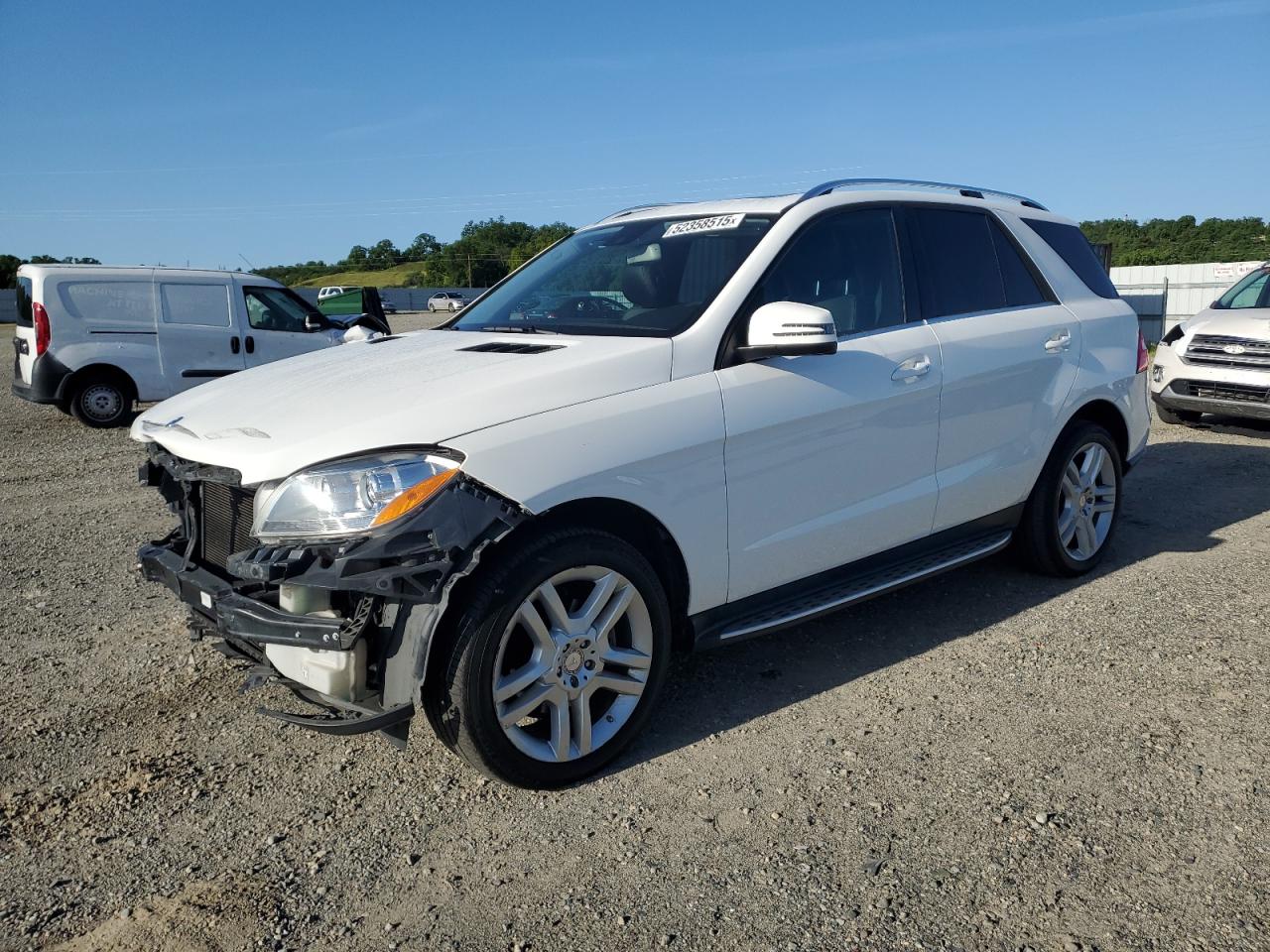2015 Mercedes-Benz Ml 350 4Matic للبيع في Anderson، CA - Front End