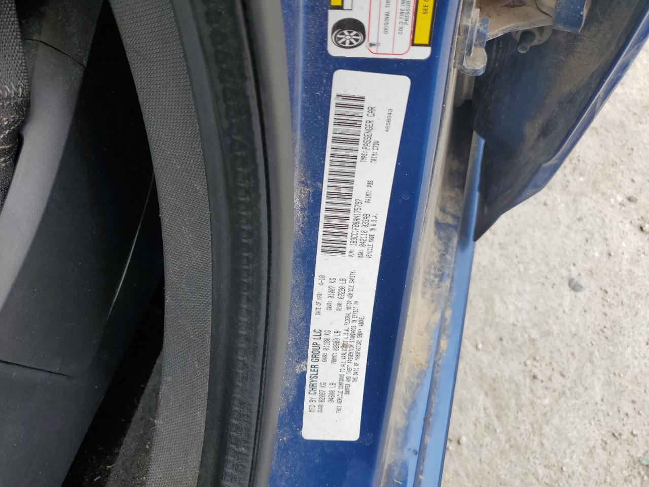 2010 Dodge Avenger Express VIN: 1B3CC1FB8AN175797 Lot: 52777945