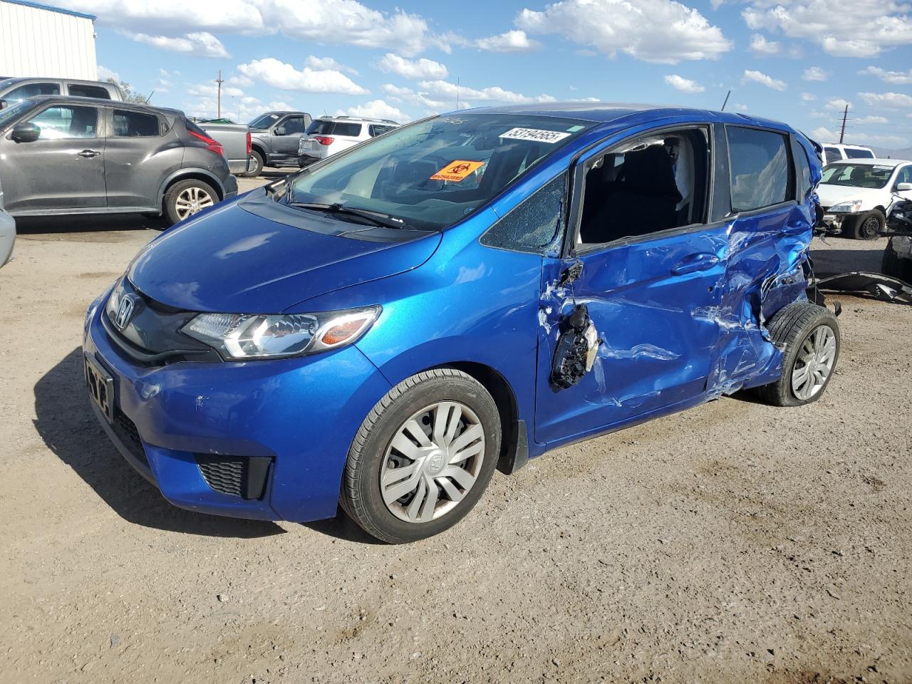 2017 Honda Fit Lx للبيع في Tucson، AZ - Side