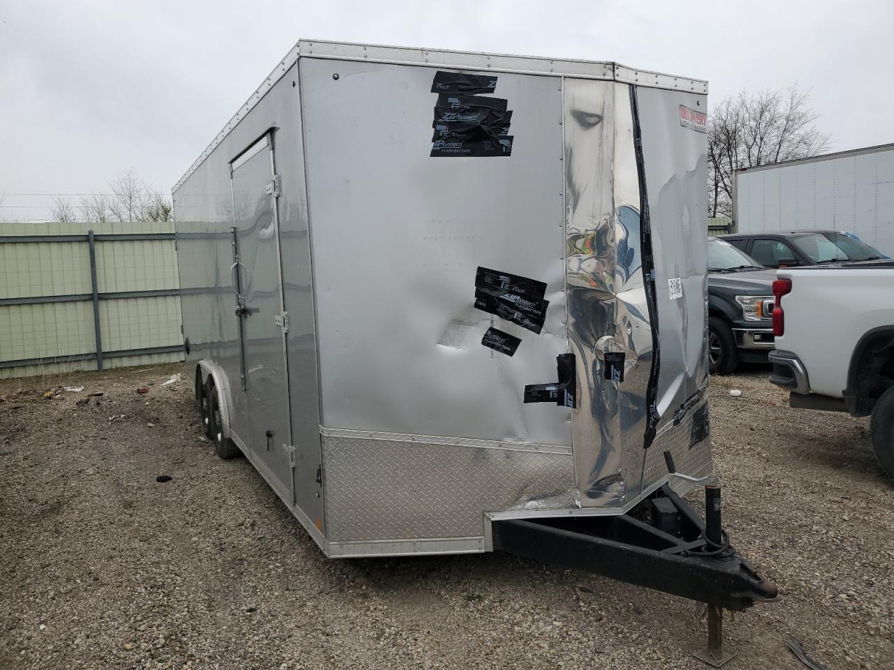 2021 Discovery Enclosed Cargo Trailer de vânzare în Pekin, IL - Front End