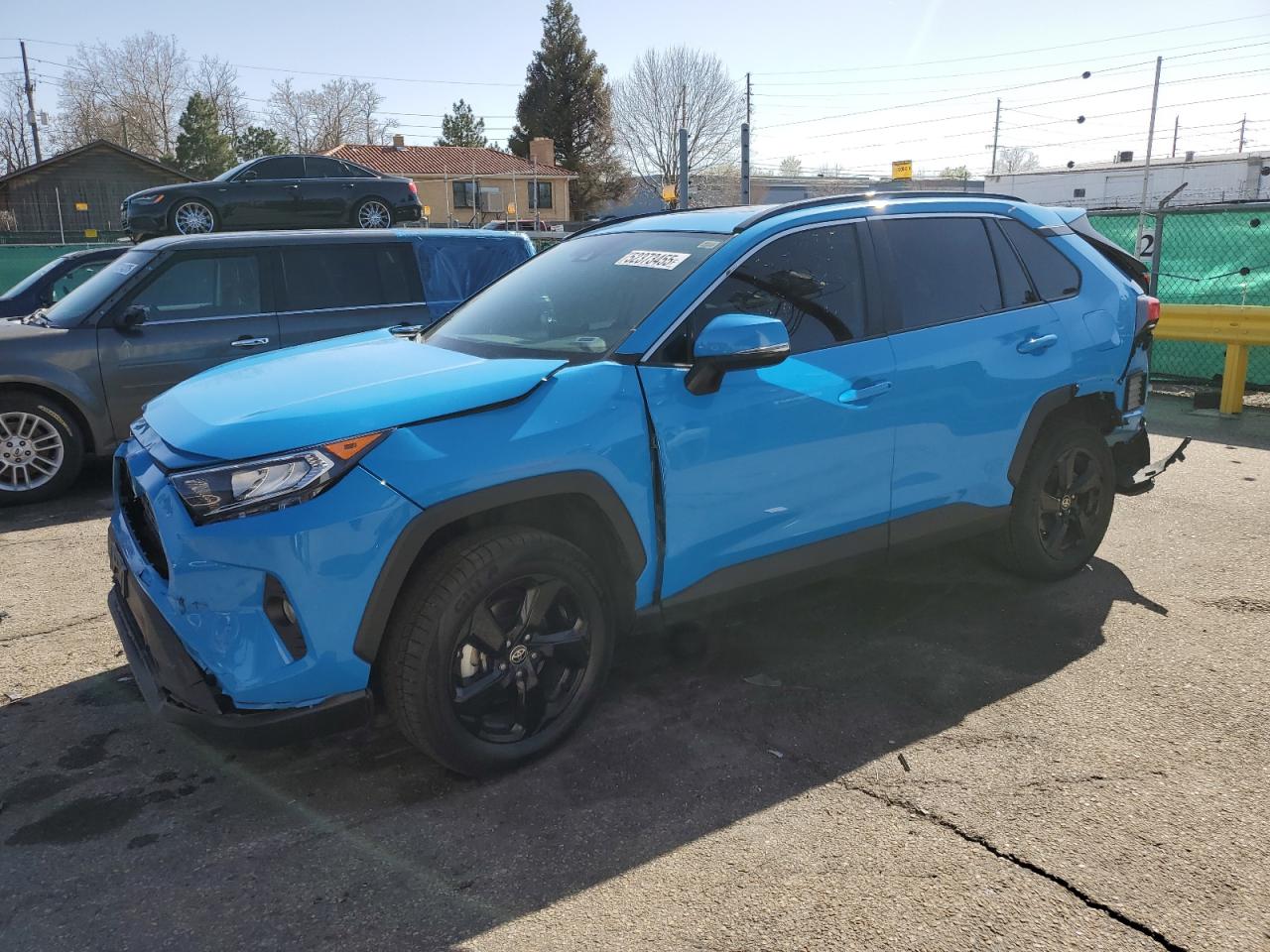 2021 Toyota Rav4 Xle Premium en Venta en Denver, CO - Rear End