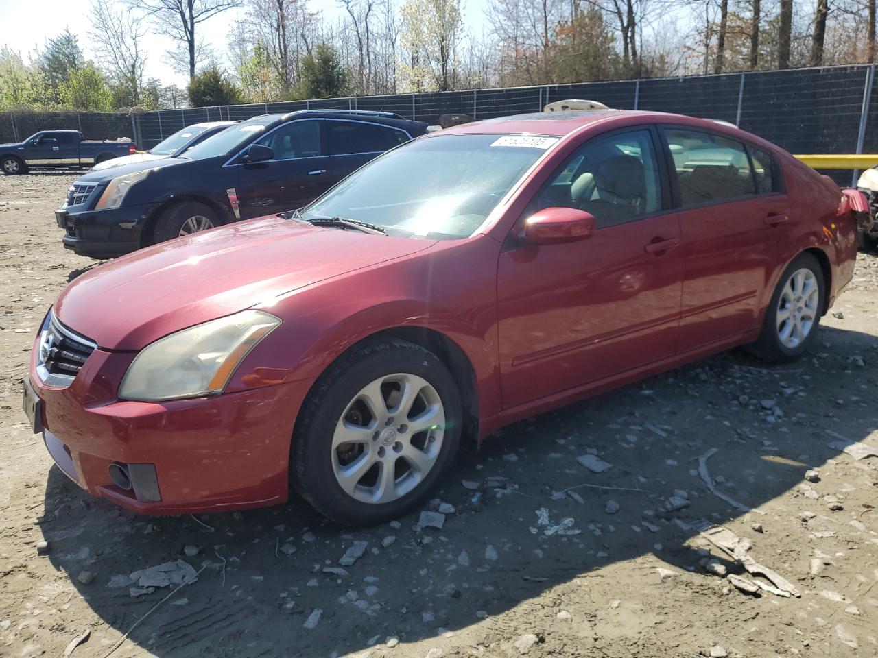 2007 Nissan Maxima Se na sprzedaż w Waldorf, MD - Rear End