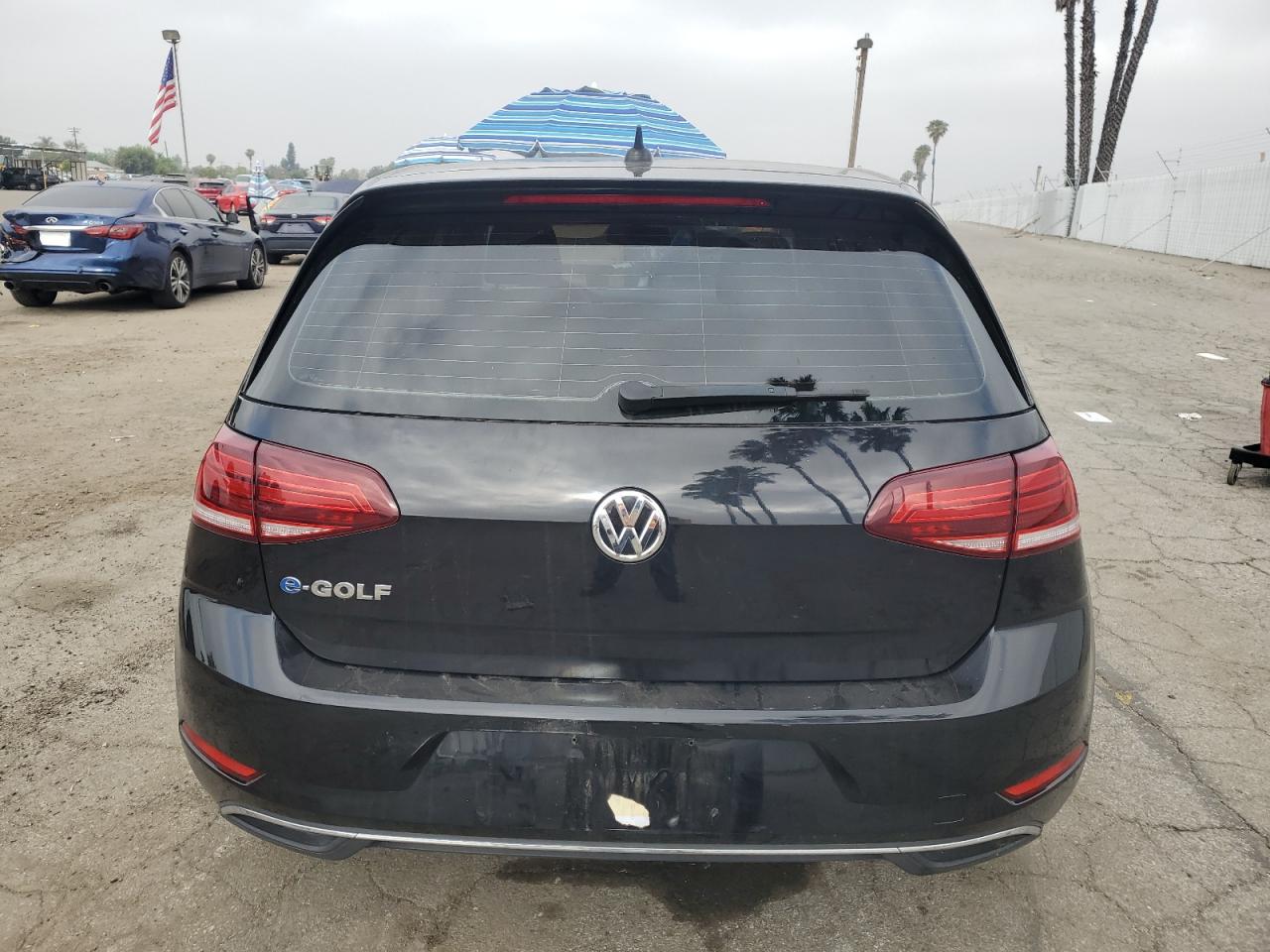 2017 Volkswagen E-Golf Se VIN: WVWKR7AU1HW954497 Lot: 54186735