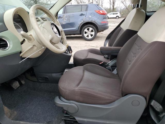  FIAT 500 2012 Zielony