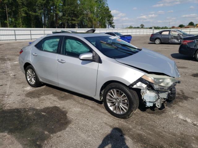  TOYOTA COROLLA 2015 Серебристый