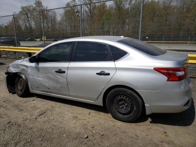  NISSAN SENTRA 2016 Srebrny