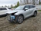 2021 Toyota Highlander Xle en Venta en Windsor, NJ - Front End