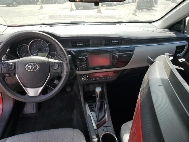 Sedans TOYOTA COROLLA 2016 Red