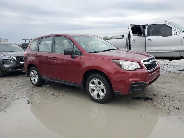  SUBARU FORESTER 2017 Червоний