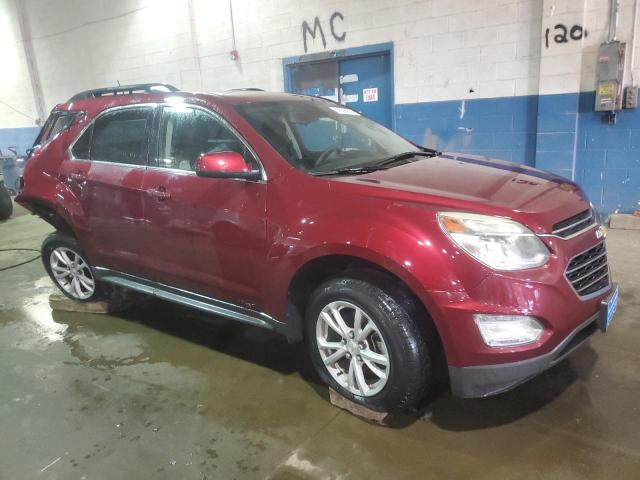  CHEVROLET EQUINOX 2017 Бордовый