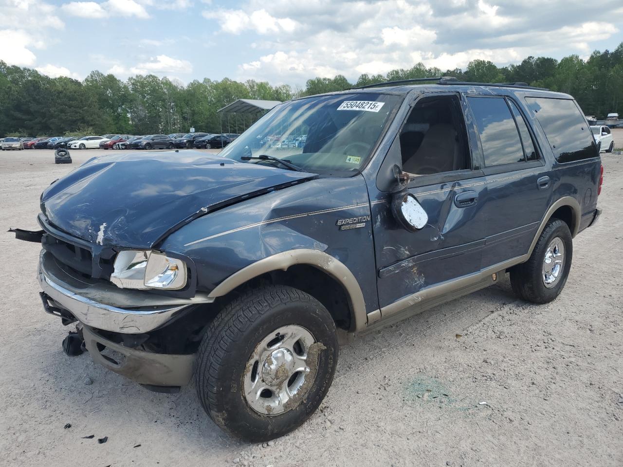 2002 Ford Expedition Eddie Bauer en Venta en Charles City, VA - Front End